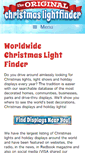 Mobile Screenshot of christmaslightfinder.com